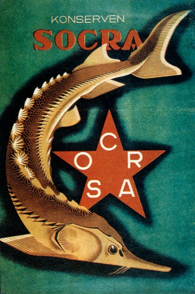 Reklama dla rosyjskiej wystawy handlowej, 1930. autorstwa Sergey Igumnov