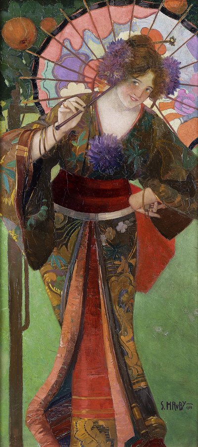 Gejsza autorstwa Sergius Hruby