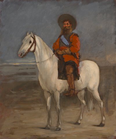 Żołnierz Garibaldiego na koniu autorstwa Severin Falkman