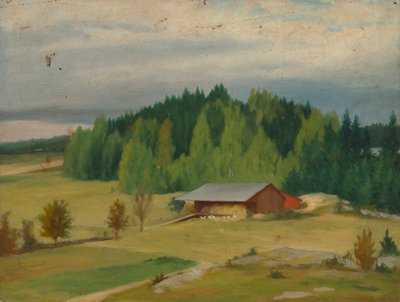 Krajobraz autorstwa Severin Falkman