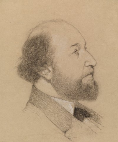Portret mężczyzny autorstwa Severin Falkman