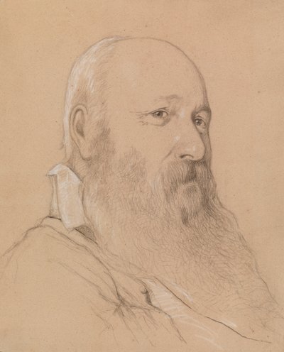 Portret brodatego mężczyzny autorstwa Severin Falkman