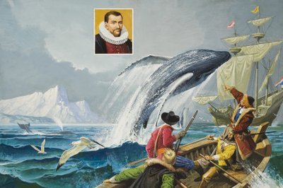 Henry Hudson (ok. 1570-1611) (gwasz na papierze) autorstwa Severino Baraldi