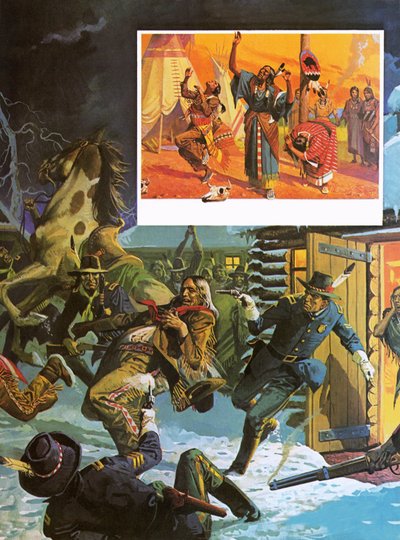Indianie Sioux autorstwa Severino Baraldi