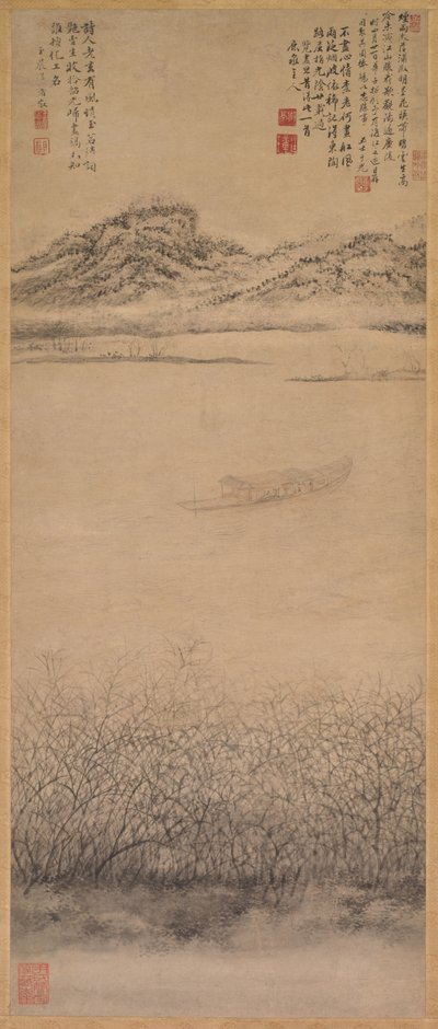 Przeprawa przez rzekę Jangzi, ok. 1930 r. 1700-1720. autorstwa Shang Rui