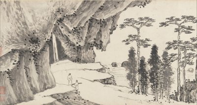 Wspólny krajobraz, ca. 1509 i 1546. autorstwa Shen Zhou
