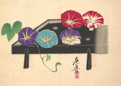 Poranne Chwały, ok. godz. 1860 r., ca. 1860. autorstwa Shibata Zeshin