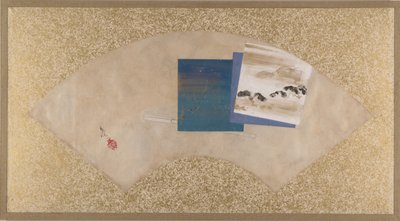 Trzy krajobrazy, koniec XIX wieku. autorstwa Shibata Zeshin