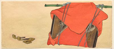Tablica wotywna (ema) konia autorstwa Shibata Zeshin