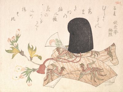 Kwiaty Wiśni i Kapelusz Dworski, prawdopodobnie 1816., prawdopodobnie 1816. autorstwa Shinsai