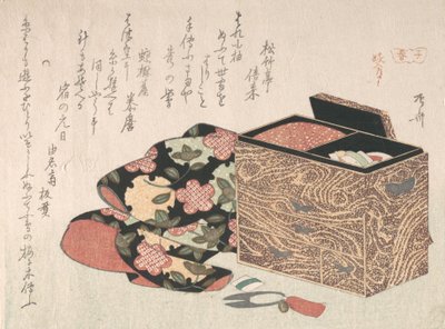Szafka Damska i Pościel, prawdopodobnie 1816., prawdopodobnie 1816. autorstwa Shinsai