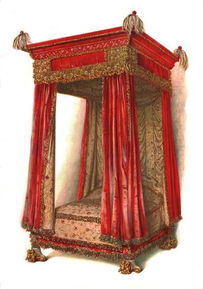 Łóżko, 1905 autorstwa Shirley Charles Llewellyn Slocombe