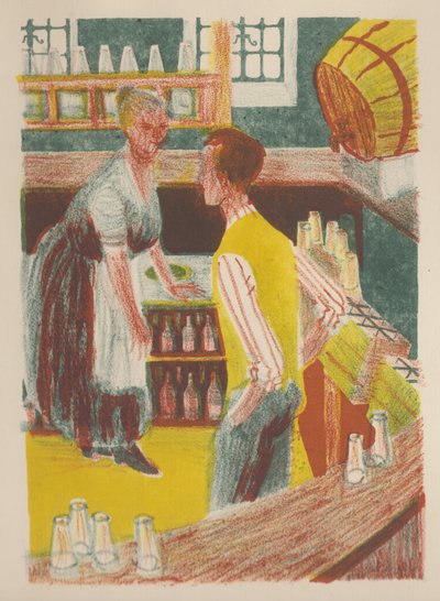 Za barem, 1952. autorstwa Shirley Markham