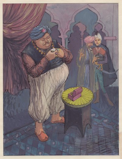 „Ilustracja do bajki”, 1953. autorstwa Shirley Markham