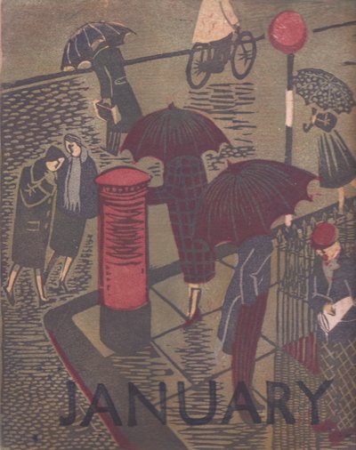 „Styczeń”, 1951. autorstwa Shirley Markham