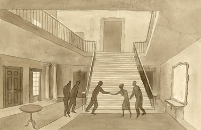 „Rysunek perspektywiczny”, 1951. autorstwa Shirley Markham