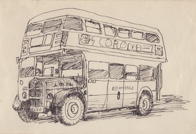 Autobus Routemaster, 1951. autorstwa Shirley Markham