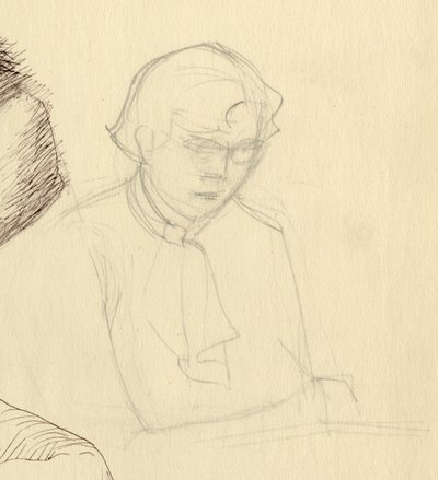 Studium kobiety, ok. 1951. autorstwa Shirley Markham