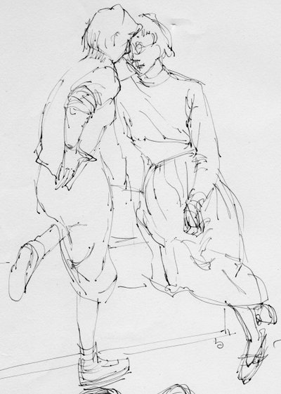 Dwie kobiety, 1953. autorstwa Shirley Markham