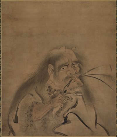 Portret Shinno, koniec XV wieku - początek XVI wieku. autorstwa Shoryo