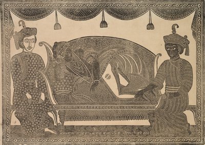 Malarstwo Kalighatu autorstwa Shri Gobinda Chandra Roy