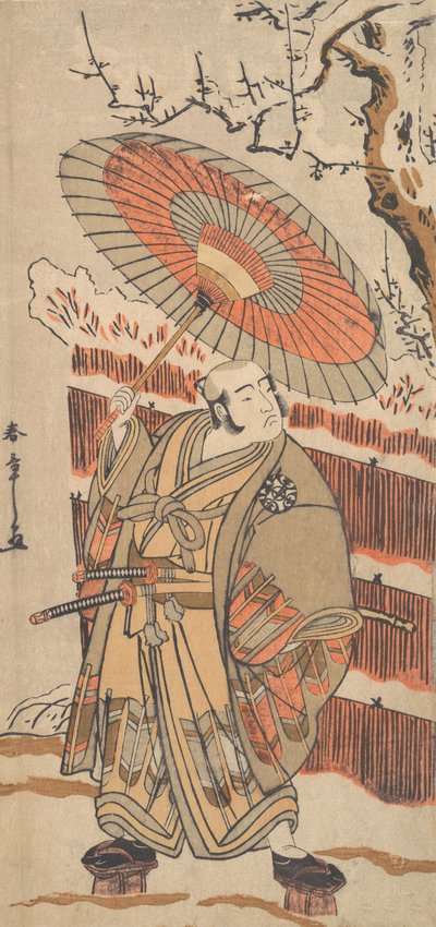 Aktor linii Nakamura, ca. 1778. autorstwa Shunsho