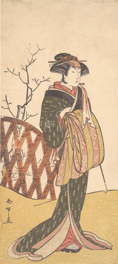 Nakamura Riko, 1774. autorstwa Shunsho