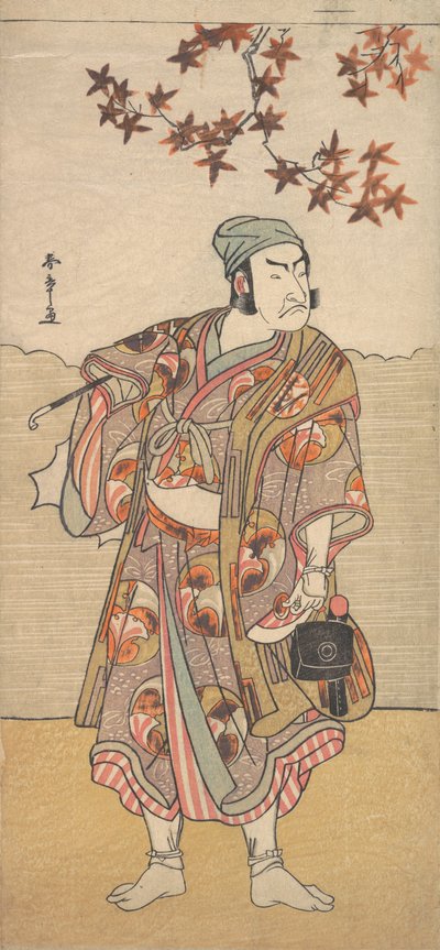 Pierwszy Nakamura Nakazo w roli Shimada no Hachizo, 1783. autorstwa Shunsho