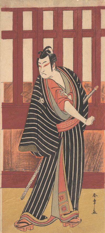 Karigane Bunshichi, 1782. autorstwa Shunsho