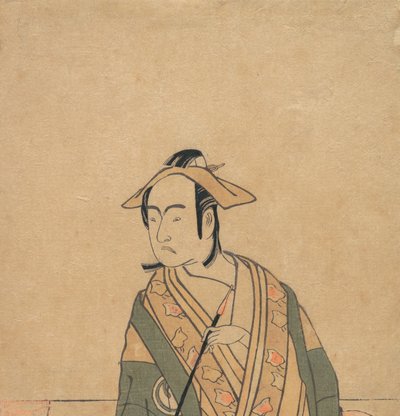 Trzeci Sawamura Sojuro w roli Soga no Juro, ca. 1779. autorstwa Shunsho