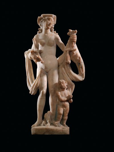 Grupa alegoryczna przedstawiająca Sprawiedliwość, II poł. XVII w. (alabaster) autorstwa Sicilian School
