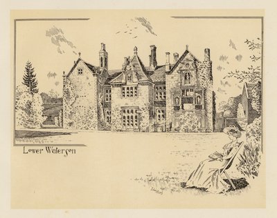 Dorset: Lower Waterson (litografia) autorstwa Sidney Heath