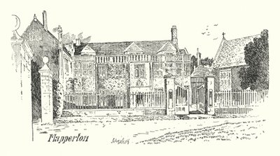 Dorset: Mapperton (litografia) autorstwa Sidney Heath