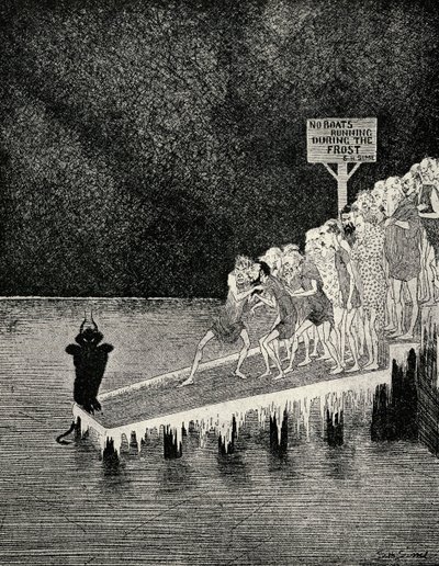 Brzegi Styksu autorstwa Sidney Herbert Sime