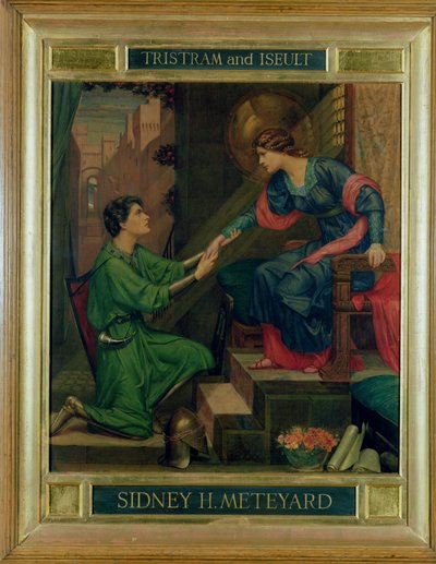 Tristram i Iseult autorstwa Sidney Meteyard