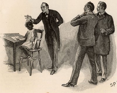 Przygoda Żółtej Twarzy autorstwa Sidney Paget