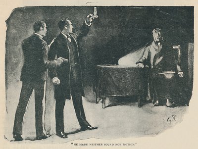 Nie zrobił ani dźwięku, ani ruchu, 1892 autorstwa Sidney Paget