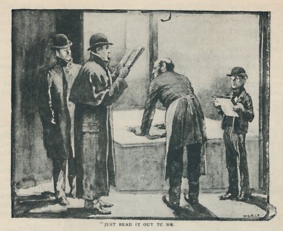 Po prostu przeczytaj mi, 1892 autorstwa Sidney Paget