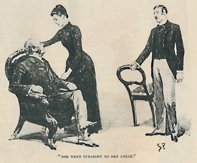Poszła prosto do wujka, 1892 autorstwa Sidney Paget