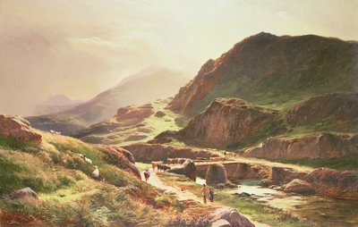 Scena góralska autorstwa Sidney Richard Percy