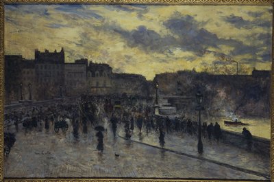 Pont-Neuf widziany z quai de la Mégisserie autorstwa Siebe Johannes Ten Kate