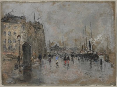 Grand Quai w Le Havre, 1901. autorstwa Siebe Johannes ten Cate