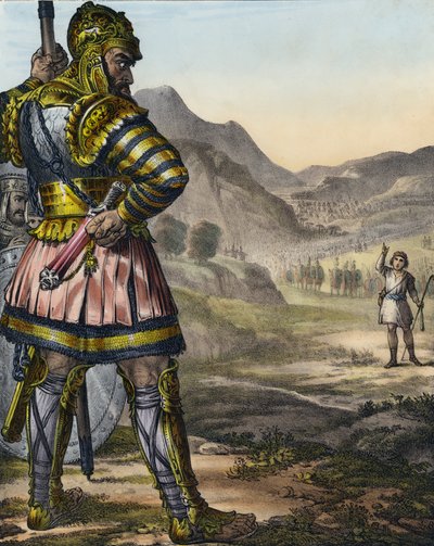 Dawid i Goliat autorstwa Siegfried Detler Bendixen