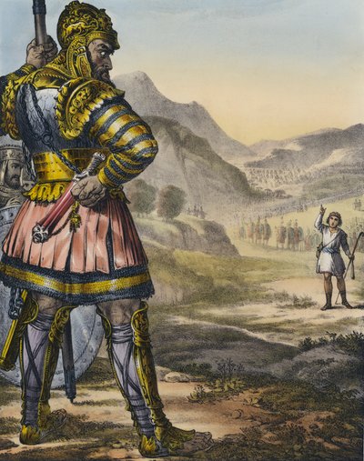 Dawid i Goliat autorstwa Siegfried Detler Bendixen