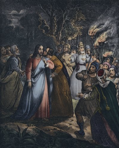 Judasz zdradza swojego pana autorstwa Siegfried Detler Bendixen