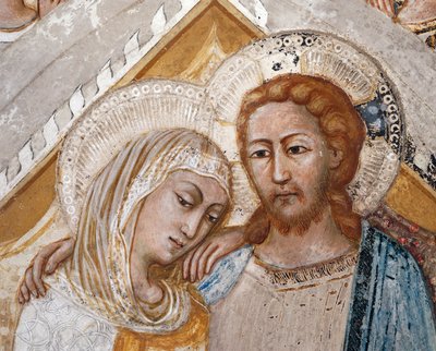Wniebowzięcie Najświętszej Maryi Panny, szczegół autorstwa Sienese School