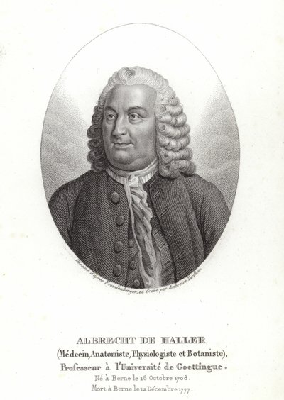 Albrecht von Haller autorstwa Sigmund Freudenberger