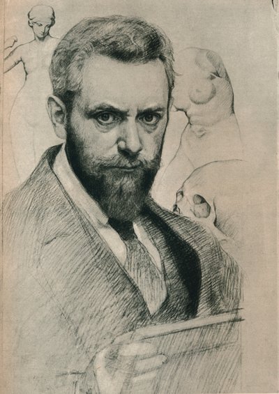 Portret autorstwa Sigmund Lipinsky