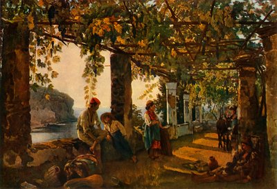 „Taras nad brzegiem morza – odmiana”, 1828, 1965. autorstwa Sil