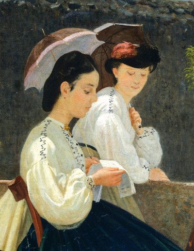 Jałmużna autorstwa Silvestro Lega